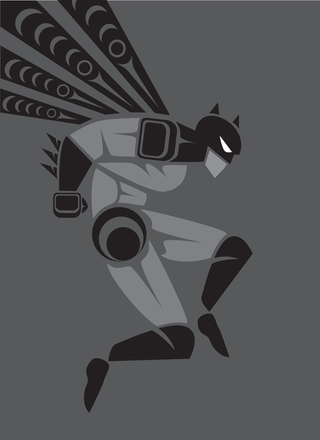 Illustration for article titled Epic Superhero Art in a Traditional Native American Style